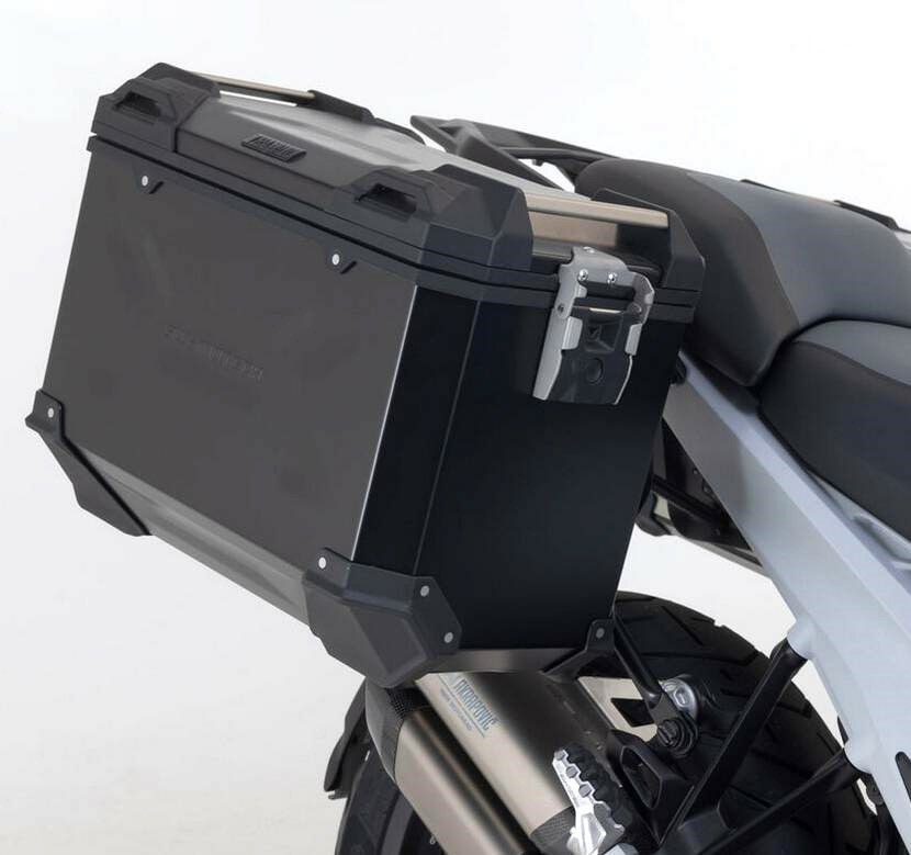 BMW R1300GS TRAX ADV アルミサイドケースセット ブラック SW-MOTECH｜モトパーツ　店