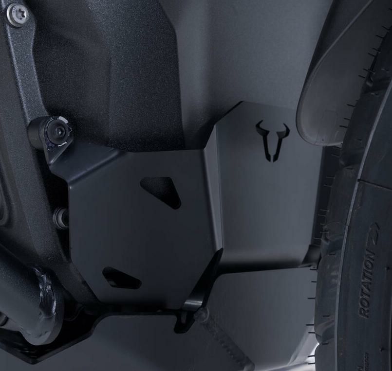 BMW R1300GS スキッドプレート エクステンション ブラック SW-MOTECH