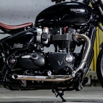 トライアンフ　ボンネビルボバー　トライデントエキゾースト　マフラー　サイレンサー トライアンフ ボンネビル(Bonneville) ボバー |マフラー|TRIDENT