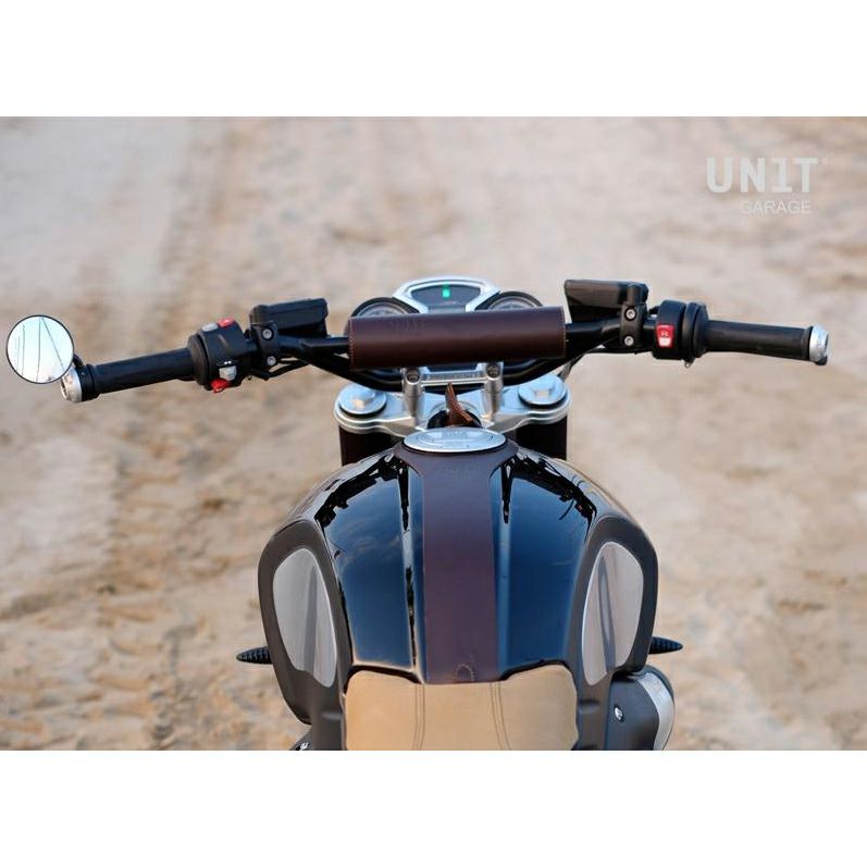 BMW RnineT シリーズ 13-20 ハンドルバー ロータイプ ブラック UNIT GARAGE