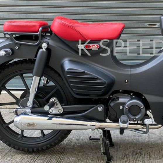 楽天市場】ホンダ スーパーカブ C125 マフラー クローム C00