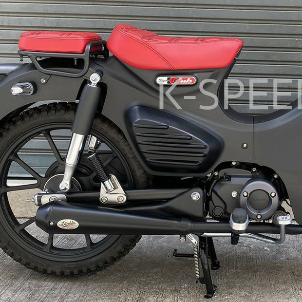楽天市場】ホンダ スーパーカブ C125 ブラック&クロム マフラー