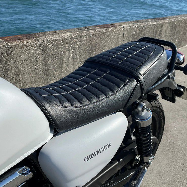 GB350S純正シート 純正シート張り替えラインナップにGB350が新登場 - Motobluez.com