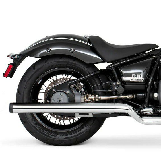 BMW R18 20- スリップオンマフラー 2.5インチ径 36インチ長 クローム ストレートカット フリーダムパフォーマンス 116,550円