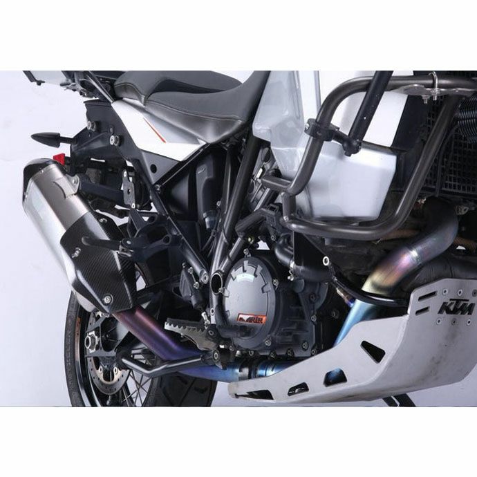 KTM 1090/1190/1290 Adventure 14-19 チタン フルエキゾーストマフラー カーボンエンド Vandemon