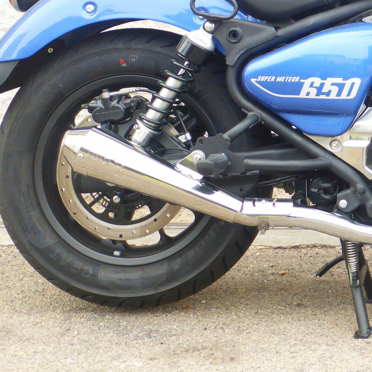 楽天市場】ロイヤルエンフィールド メテオ350 ステンレス スリップオン