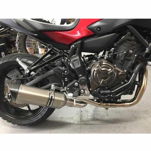 楽天市場】MT-07/XSR700 フルエキゾーストマフラー DUAL