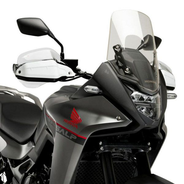 XL750 トランザルプ ナックルガードエクステンダー クリア Puig