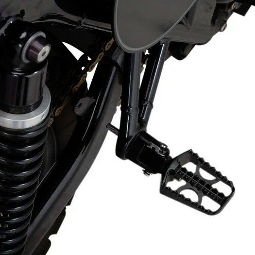 トライアンフ T100/T120/スクランブラー/ストリートツイン/スピードツイン等 オフロードステップ パッセンジャー用 ブリティッシュカスタム