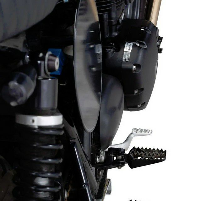 トライアンフ T100/T120/スクランブラー/ストリートツイン/スピードツイン等 オフロードステップ ライダー ブリティッシュカスタム｜モトパーツ　店