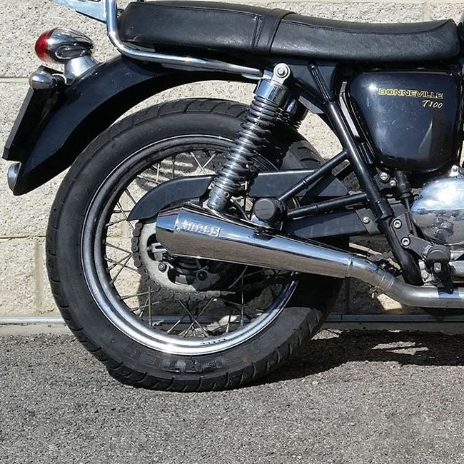 楽天市場】ボンネビル T100, Thruxton スラクストン 空冷 スリップオン