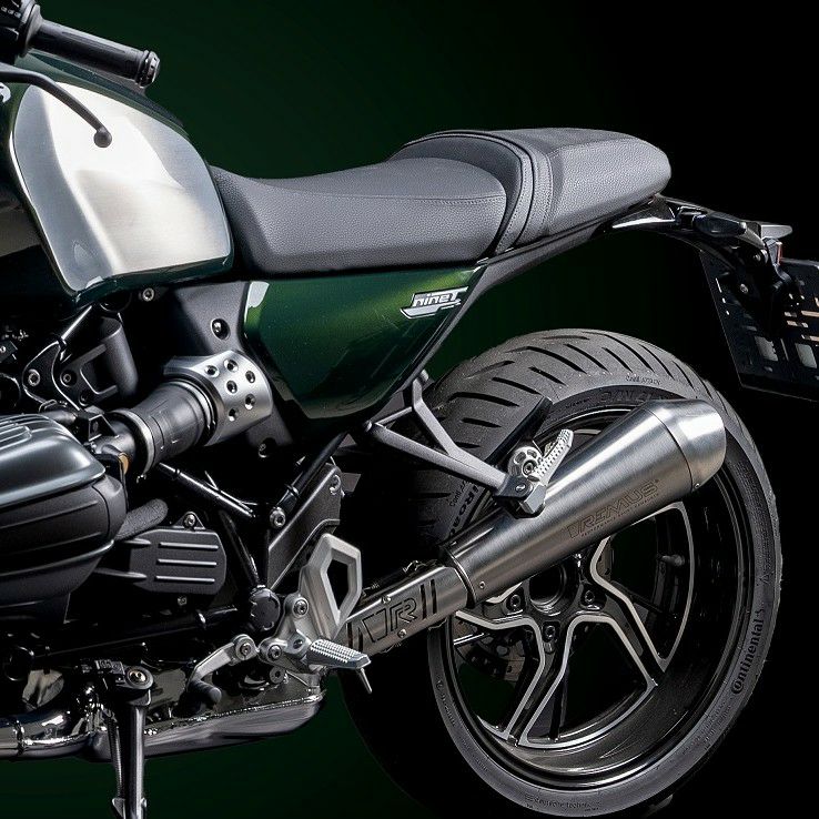 R12nineT スリップオンマフラー UNIT GARAGE BMW RnineT Scrambler スリップオンマフラー ダブルハイパイプ