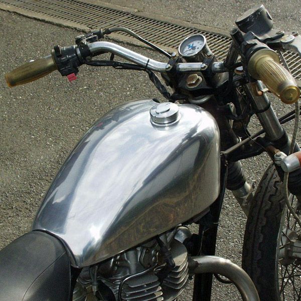 楽天市場】エストレヤタンク紺/白カワサキ純正バイク部品BJ250A