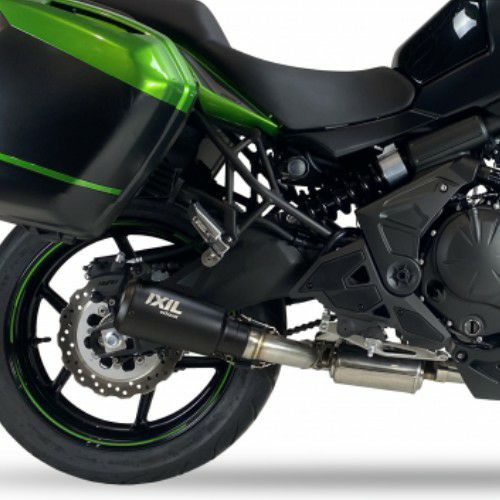 ヴェルシス650 23- フルエキゾーストマフラー RACE XTREM ブラック イクシル｜モトパーツ　店