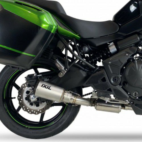 ヴェルシス650 23- フルエキゾーストマフラー RACE XTREM カーボン イクシル｜モトパーツ　店