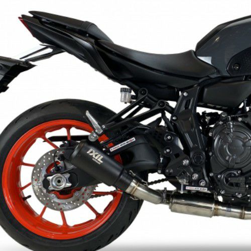 MT-07 21- フルエキゾーストマフラー RACE XTREM ブラック イクシル｜モトパーツ　店