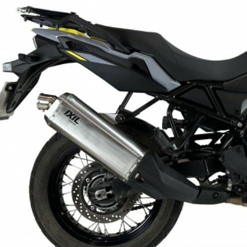 Vストローム800 スリップオンマフラー MEGA XTREM RACE TRAIL イクシル