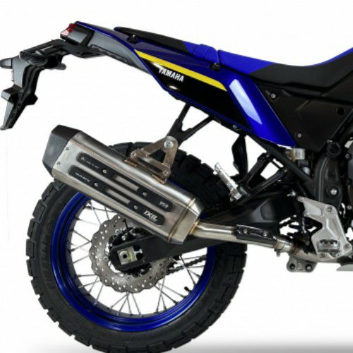 テネレ700 (19-26) イクシル MEGA XTREM TRAIL スリップオンマフラー Eマーク付き