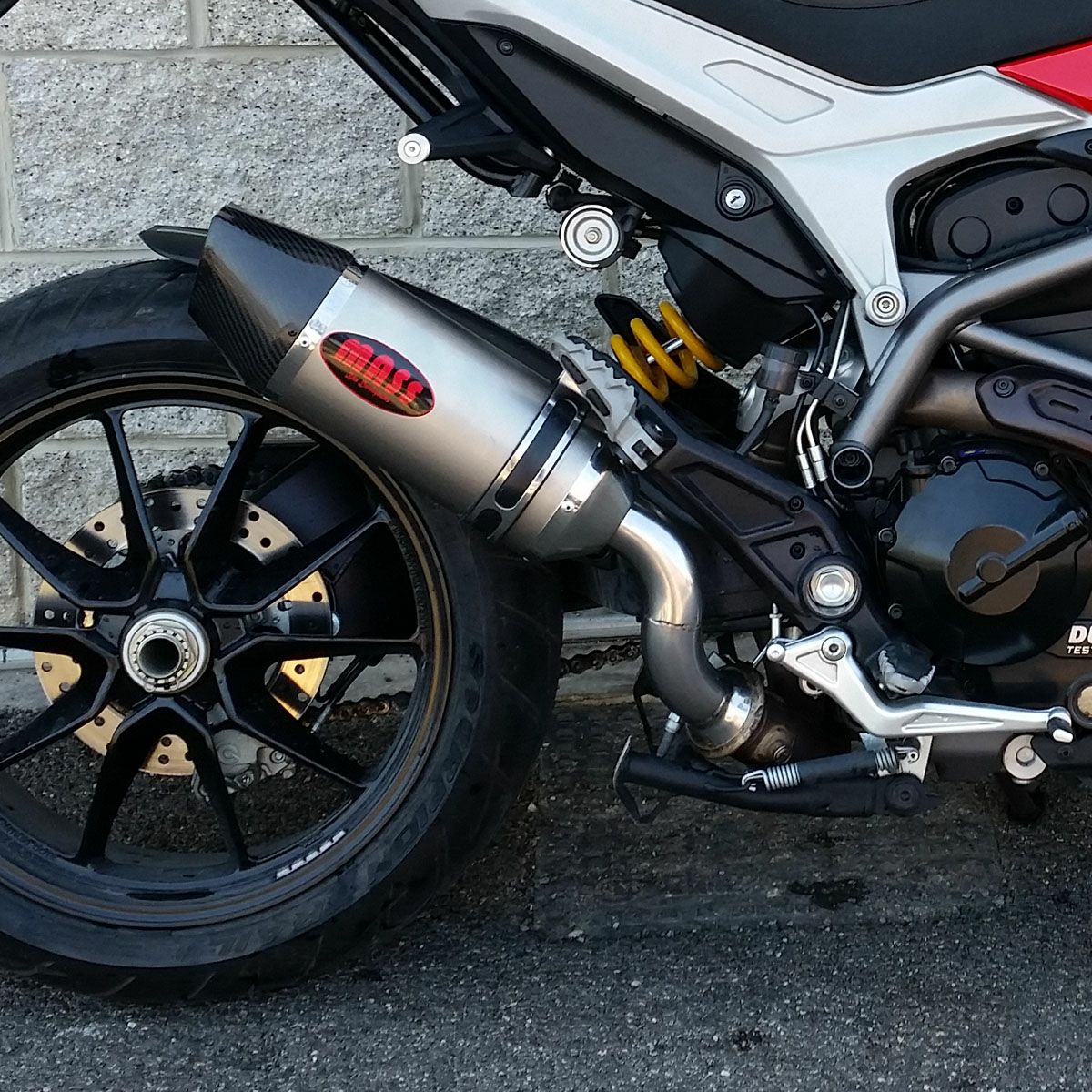 楽天市場】ドゥカティ モンスター696/796/1100 チタン Tromb スリップ