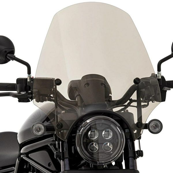 レブル1100/DCT/CL500/250 エルパソ スポーツウインドシールド19インチ ソーラー El Paso Sportshield 19" SOLAR メンフィスシェード｜モトパーツ　店