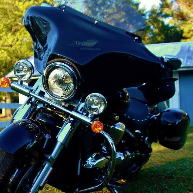 TSU ワンピース Double Books ストレージフロントカウル フェアリング ABS製 ブルバード C109R/C109RT