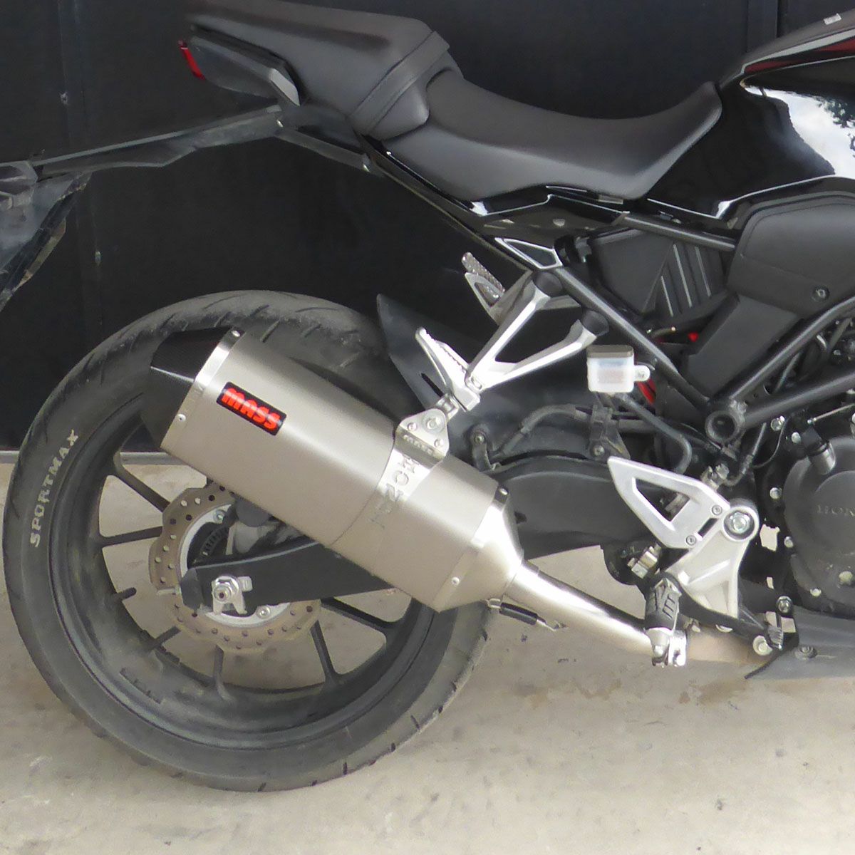 CB250R/CB300R Prisma チタン スリップオンマフラー MASS Exhaust｜モトパーツ　店