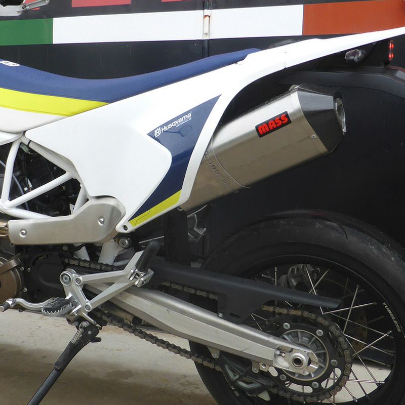 ハスクバーナ 701スーパーモト Prisma ステンレス スリップオンマフラー MASS Exhaust