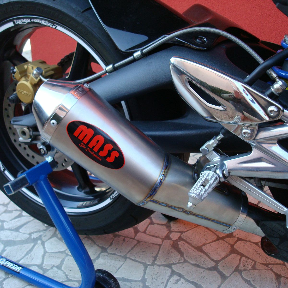 楽天市場】トライアンフ ストリートトリプル675 オーバルカーボン