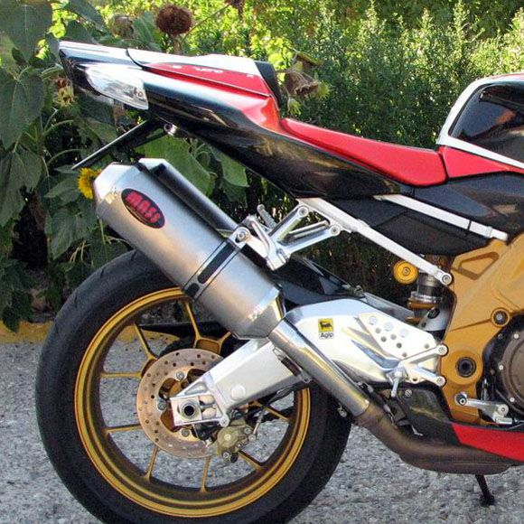 アプリリア トゥオーノ1000 オーバルチタン スリップオンマフラー MASS Exhaust 94,634円