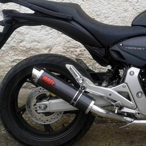 CB600F ホーネット600 07-11 GP1 カーボン スリップオンマフラー MASS Exhaust｜モトパーツ　店