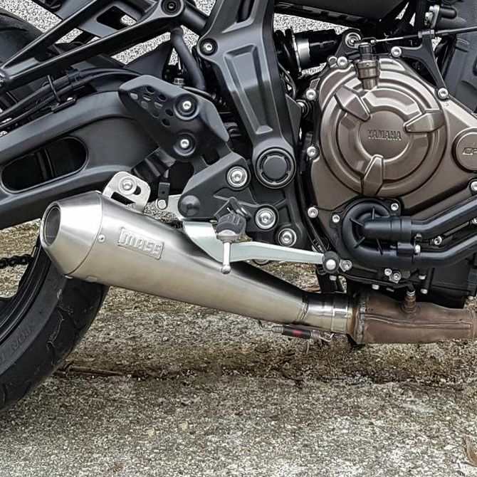 MT-07 Tromb ステンレス スリップオンマフラー MASS Exhaust