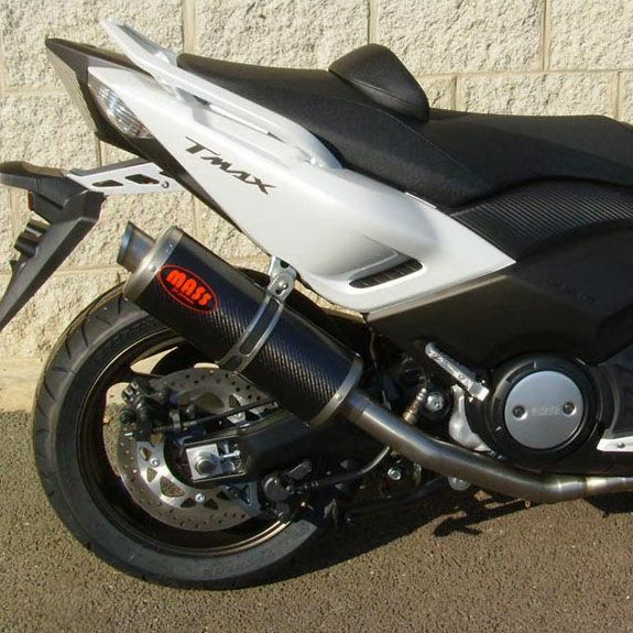 TMAX オーバルカーボン フルエキゾーストマフラー MASS Exhaust｜モトパーツ　店