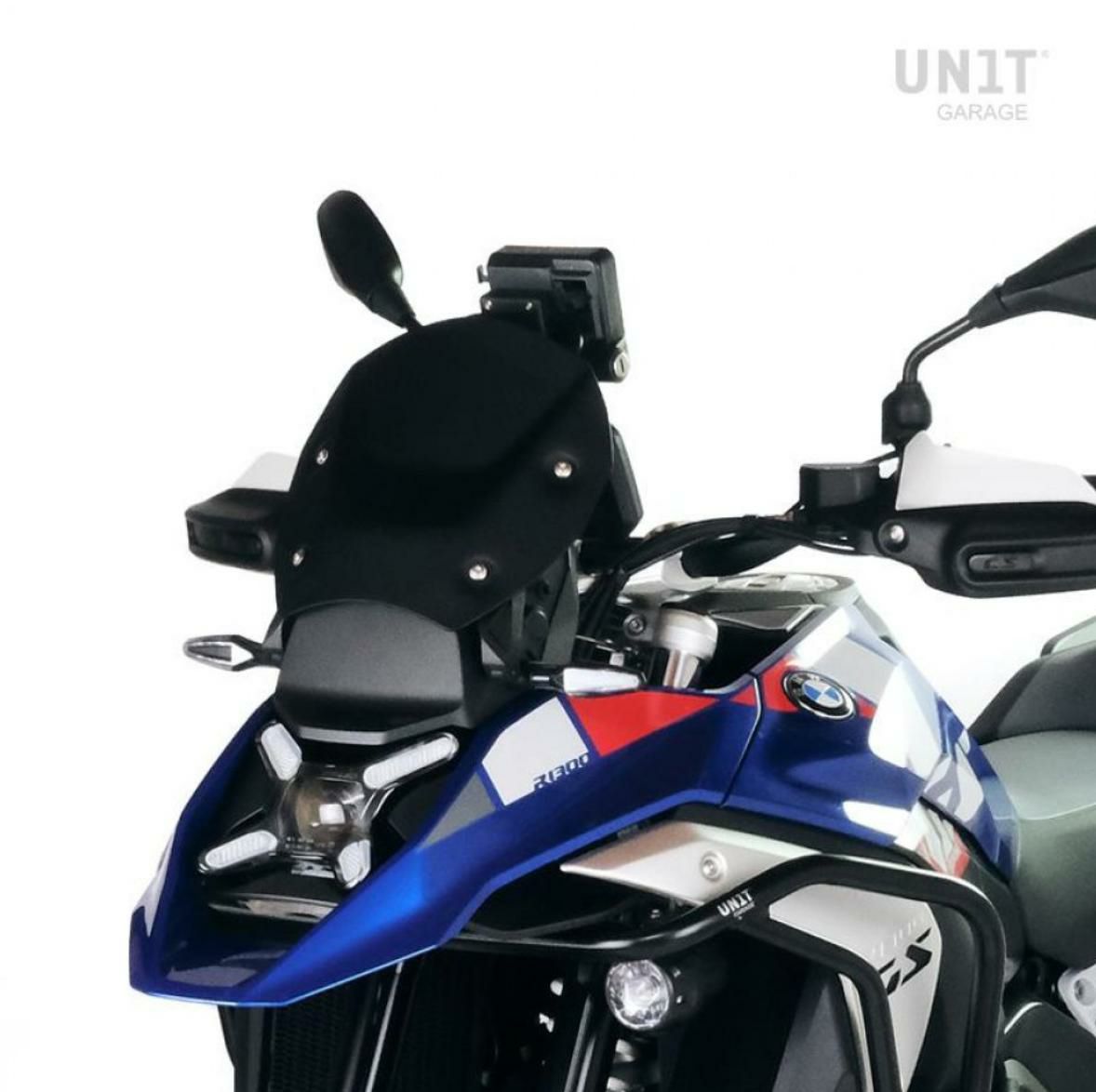 BMW R1300GS ウインドシールド S マットブラック （レーダー対応）Windshield S with Radar UNIT GARAGE