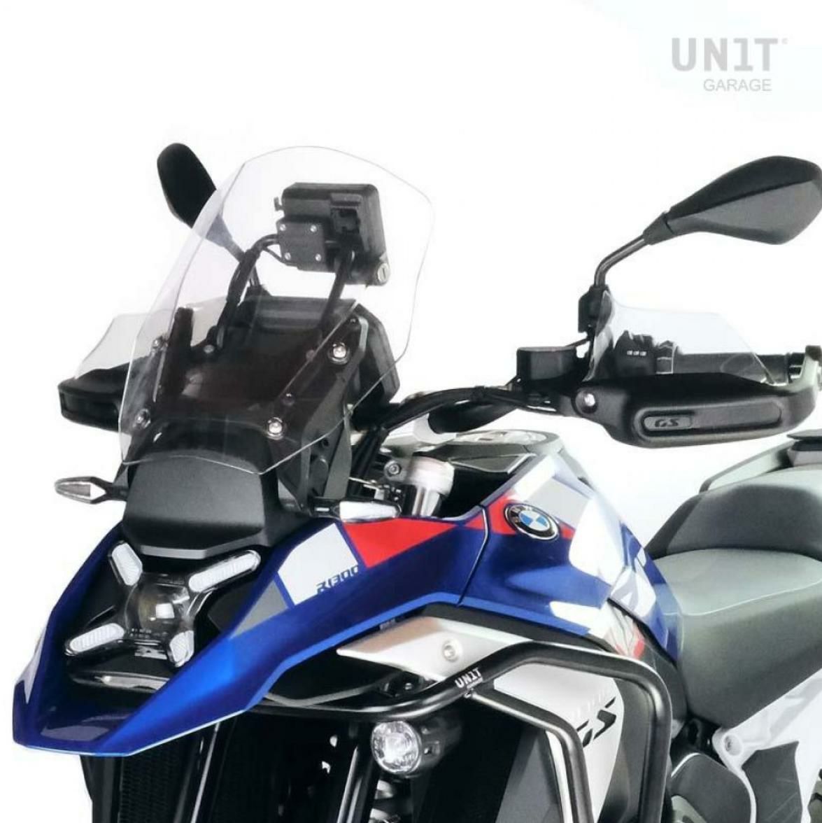 BMW R1300GS ハンドガードエクステンション クリア UNIT GARAGE