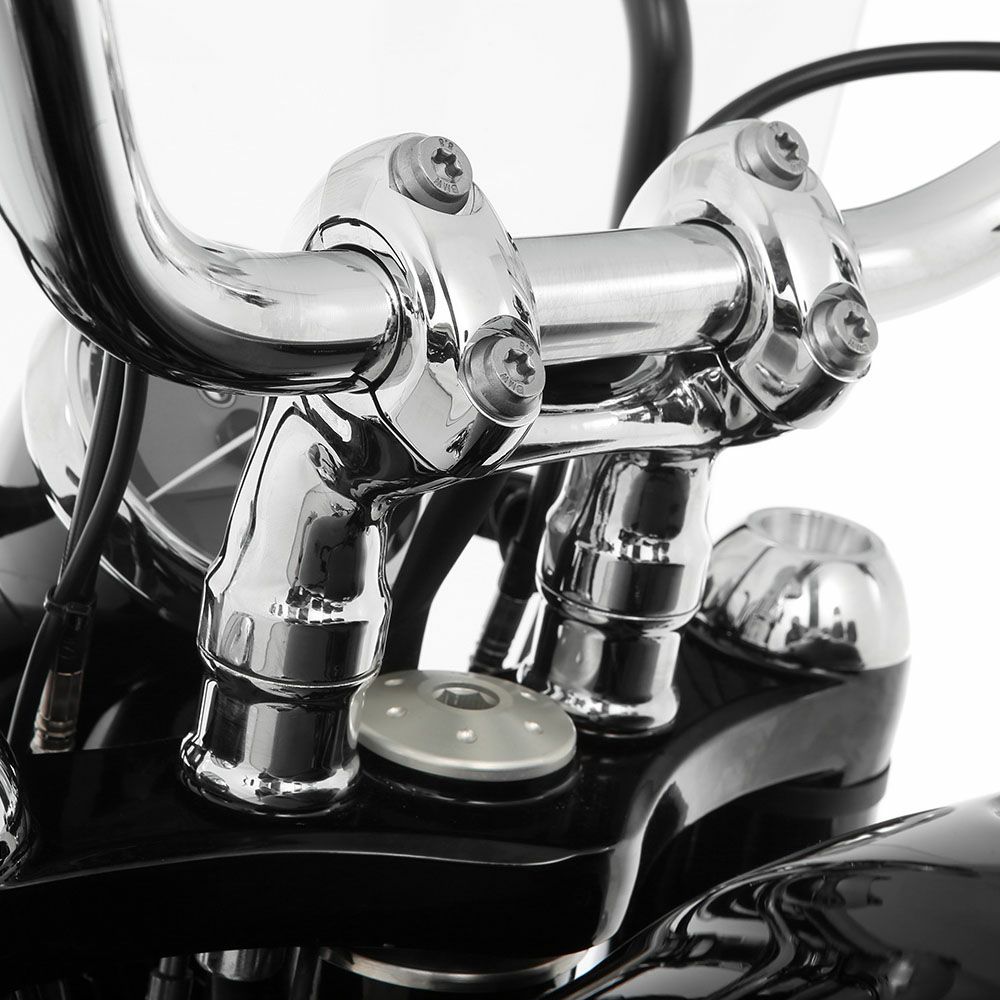 BMW R18 ハンドルバーライザー 25mm クローム ワンダーリッヒ