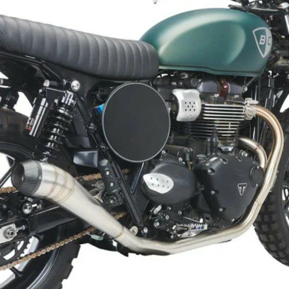 スクランブラー900/ストリートスクランブラー フルエキゾーストマフラー GP カーボン British Customs(ブリティッシュカスタム)｜モトパーツ　店