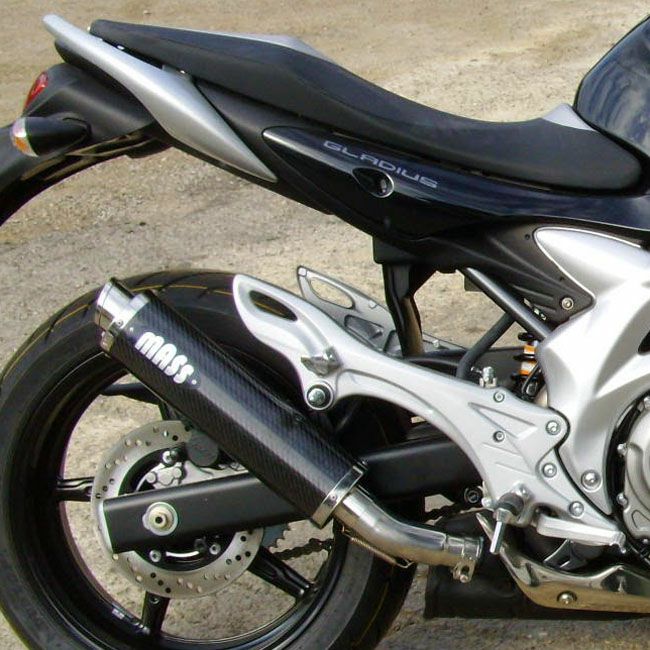 グラディウス GP1カーボン スリップオンマフラー MASS Exhaust|モトパーツ 店