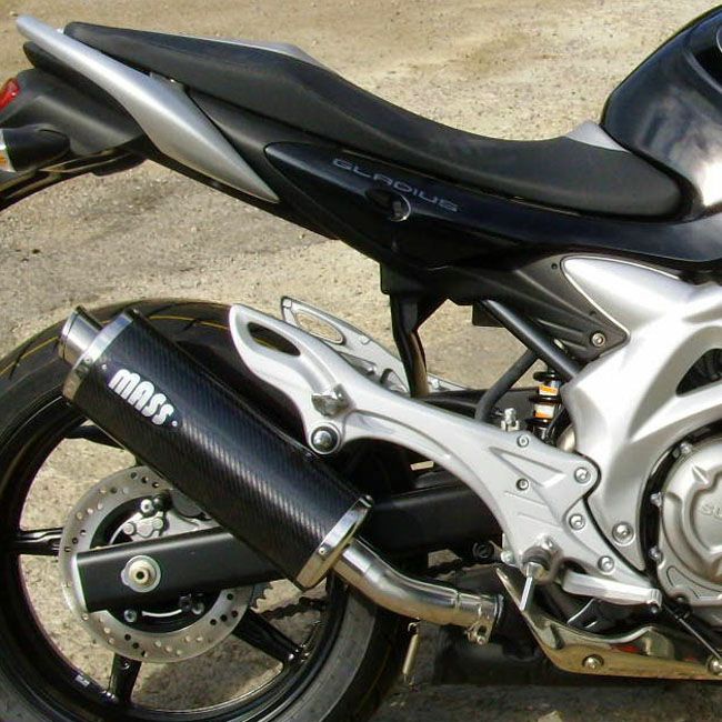 グラディウス オーバルカーボン スリップオンマフラー MASS Exhaust|モトパーツ 店