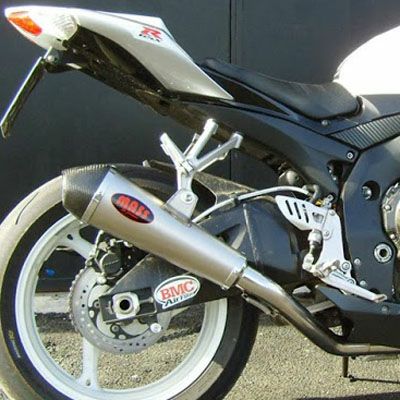 GSX-R600/R750 Tromb チタン スリップオンマフラー カーボンチップ MASS Exhaust