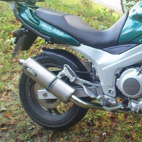 TDM900 オーバルチタン スリップオンマフラー MASS Exhaust