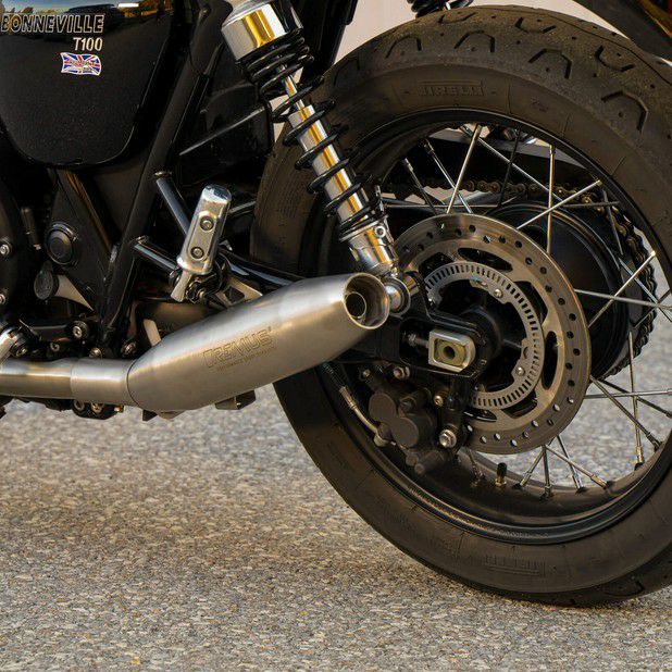 MotoneTriumphボンネビル T100/T120 スリップオンマフラー ボンネビル T100/T120 2016- スリップオンマフラー レース ZARD