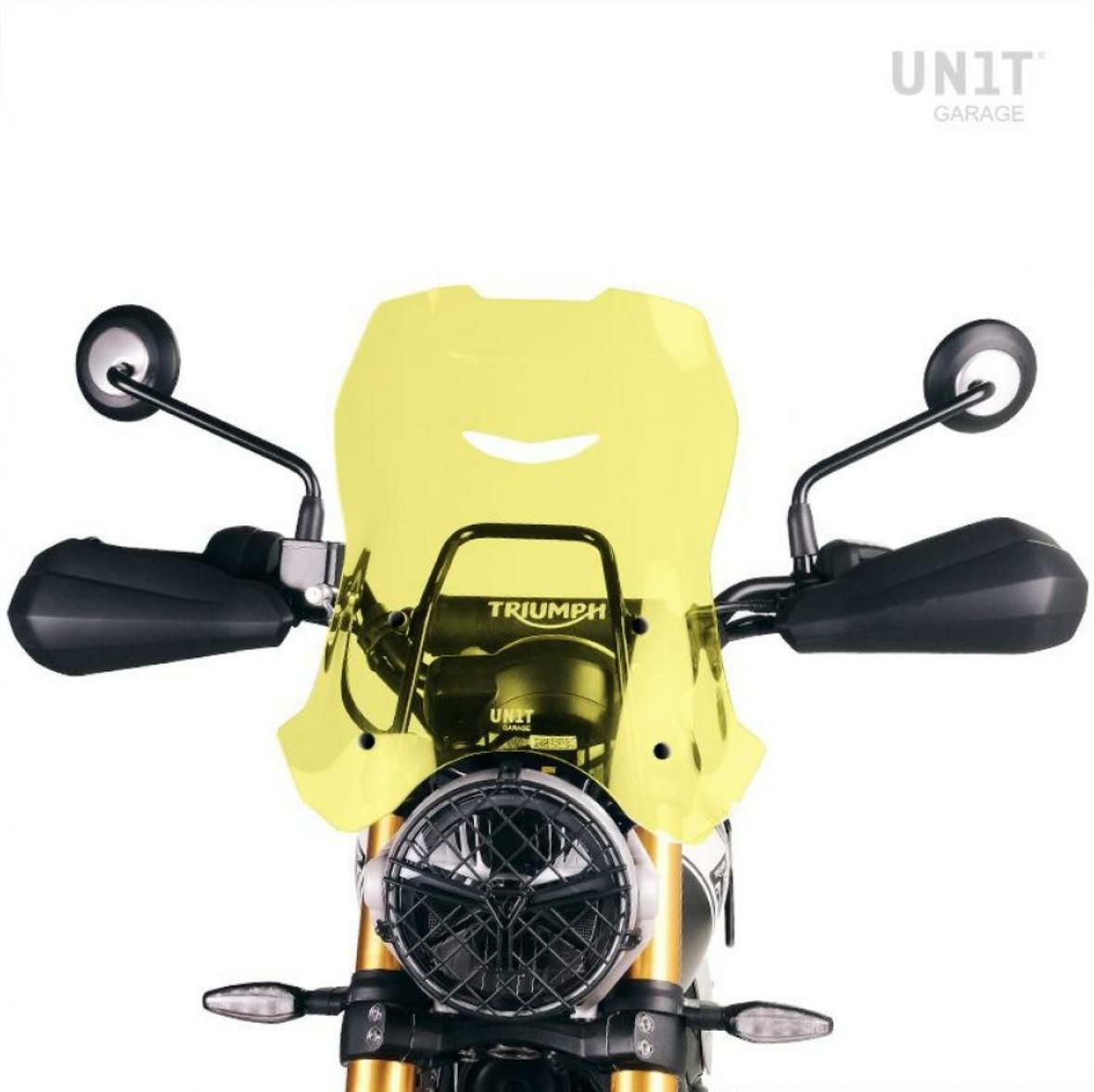 TRIUMPH純正　ウィンドシールド　ストリートスクランブラー（900）クリア TRIUMPH純正 ウィンドシールド ストリートスクランブラー（900