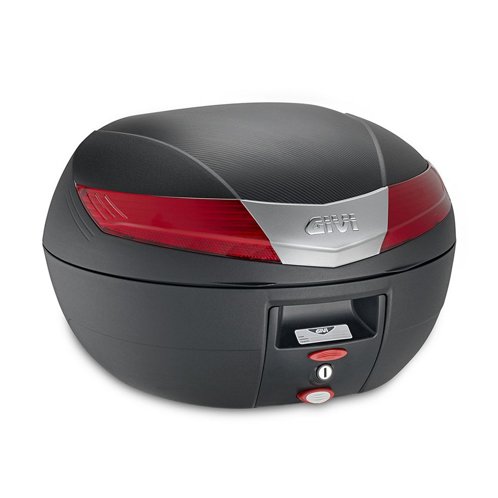 ジビ(GIVI) MONOKEY トップケース V40 レッドリフレクター V40N