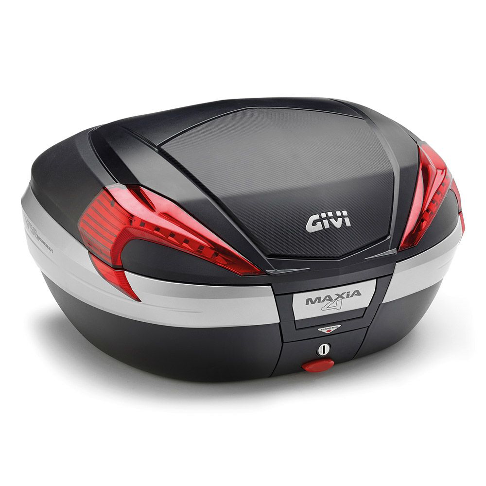 ジビ(GIVI) MONOKEY トップケース V56 MAXIA4 カーボンルック+レッドリフレクター V56NN