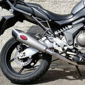 Versys(ヴェルシス) Tromb チタン スリップオンマフラー カーボンチップ MASS Exhaust
