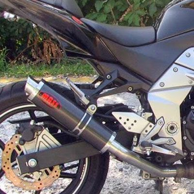 Z750 07-14 GP1 カーボン スリップオンマフラー MASS Exhaust｜モトパーツ　店