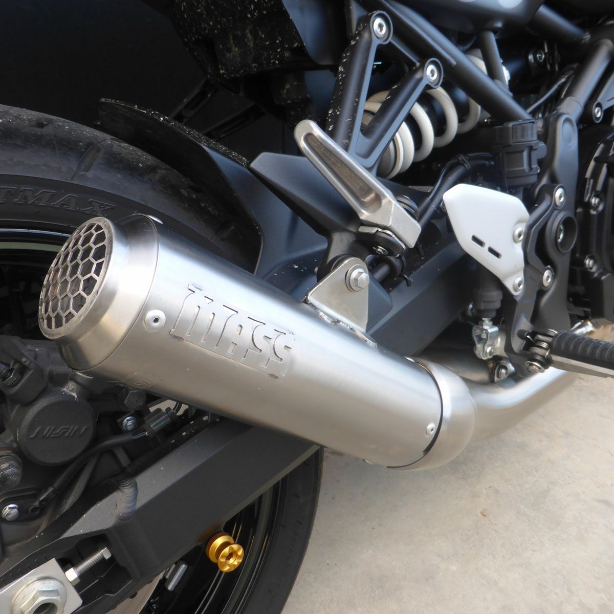Z900RS Bullet ステンレス スリップオンマフラー MASS Exhaust