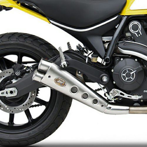 DUCATI スクランブラー800 15-20 スリップオンマフラー スペシャルエディション レーシング仕様 サテン ZARD