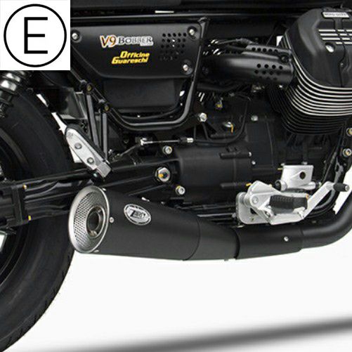 V9 ボバー/ローマー 16-19 スリップオンマフラー "BIG" EURO4 ZARD｜モトパーツ　店