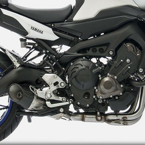 MT-09/XSR900/Tracer900 17-20 フルエキゾーストマフラー レーシング仕様 サテン/カーボンエンド ZARD｜モトパーツ　店